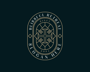 Catholic Cross Fellowship logo design