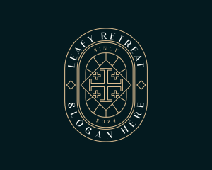 Catholic Cross Fellowship logo design