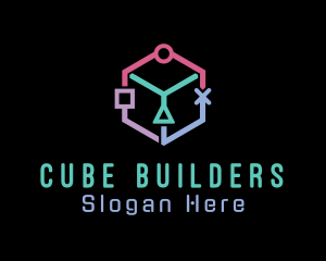 Gaming Control Cube logo design