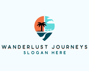 Tourist Travel Destination Logo