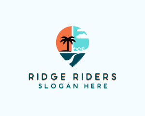 Tourist Travel Destination logo design