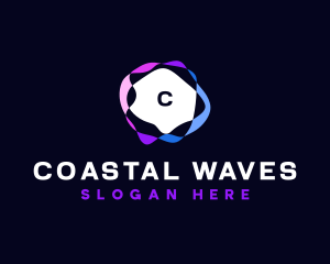 Digital Tech Wave logo design