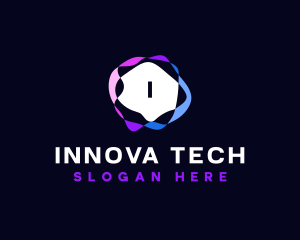 Digital Tech Wave logo design