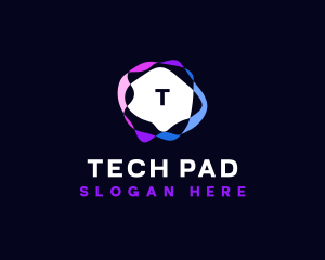 Digital Tech Wave logo design