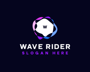 Digital Tech Wave logo design