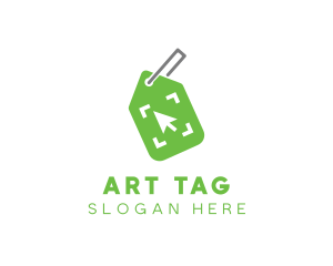 Online Shopping Tag logo design