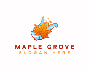 West Virginia Sugar Maple logo design