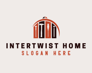 Contractor Home Builder logo design