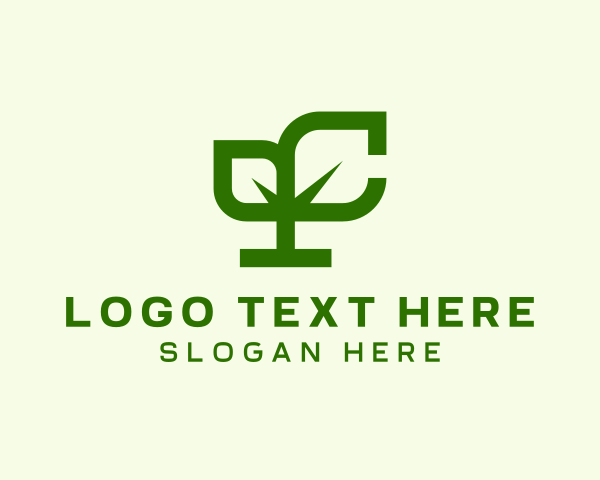 Letter C logo example 2