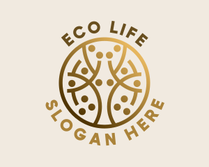 Tree Organic Garden logo design