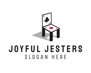 Playing Card Chair logo design