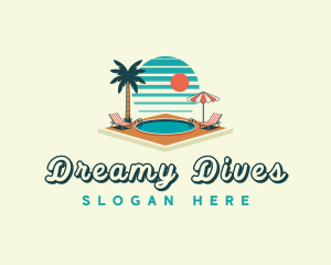Retro Pool Resort logo