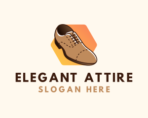 Formal Leather Shoe logo design