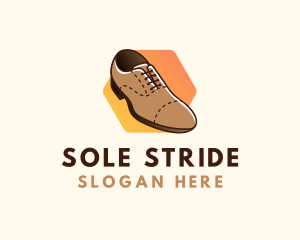 Formal Leather Shoe logo design