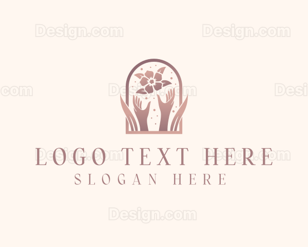 Floral Massage Spa Logo