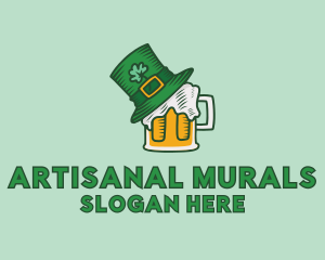 St. Patrick's Beer Pub logo design