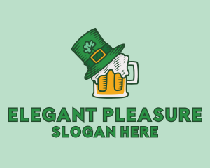 St. Patrick's Beer Pub logo design