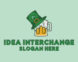 St. Patrick's Beer Pub logo design