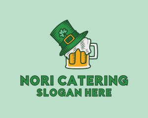 St. Patrick's Beer Pub logo design