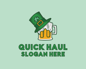 St. Patrick's Beer Pub logo design