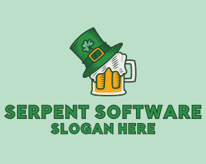 St. Patrick's Beer Pub logo design