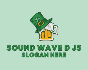 St. Patrick's Beer Pub logo design