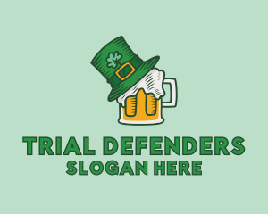 St. Patrick's Beer Pub logo design