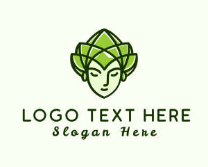 Elegant Flower Queen Logo