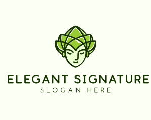 Elegant Flower Queen logo design