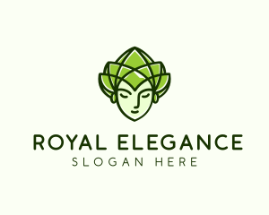 Elegant Flower Queen logo design