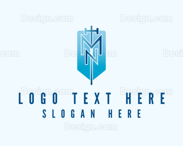 Medical Letter TMN Monogram Logo