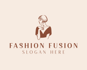 Woman Fashion Stylist logo