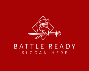 Medieval Soldier Sword logo