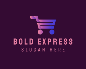 Market Cart Express logo design