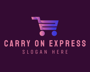 Market Cart Express logo design