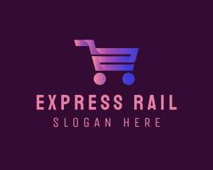 Market Cart Express logo design