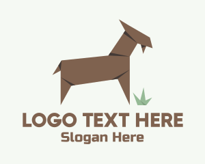Farm Goat Origami logo
