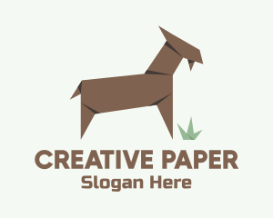 Farm Goat Origami logo