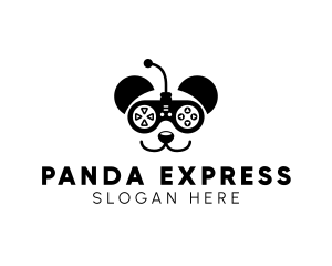 Panda Animal Console   logo design