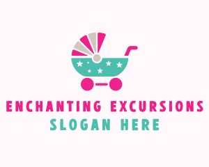 Star Baby Stroller logo design