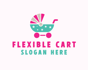 Star Baby Stroller logo design