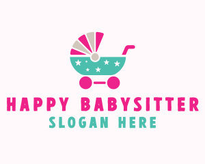 Star Baby Stroller logo design