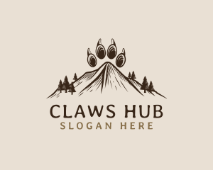 Claw Mountain Paw logo