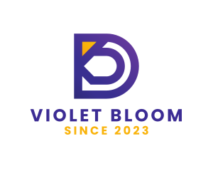 Violet D Outline  logo