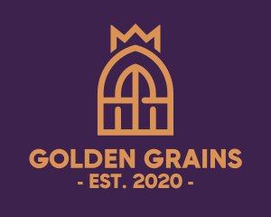 Golden Royal Window  logo design