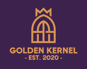 Golden Royal Window  logo design