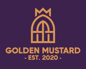 Golden Royal Window  logo design