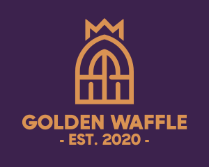 Golden Royal Window  logo design