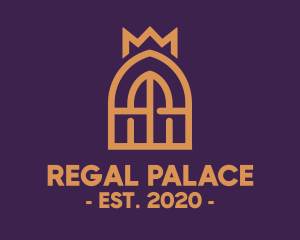 Golden Royal Window  logo design