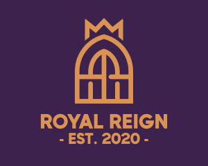 Golden Royal Window  logo design